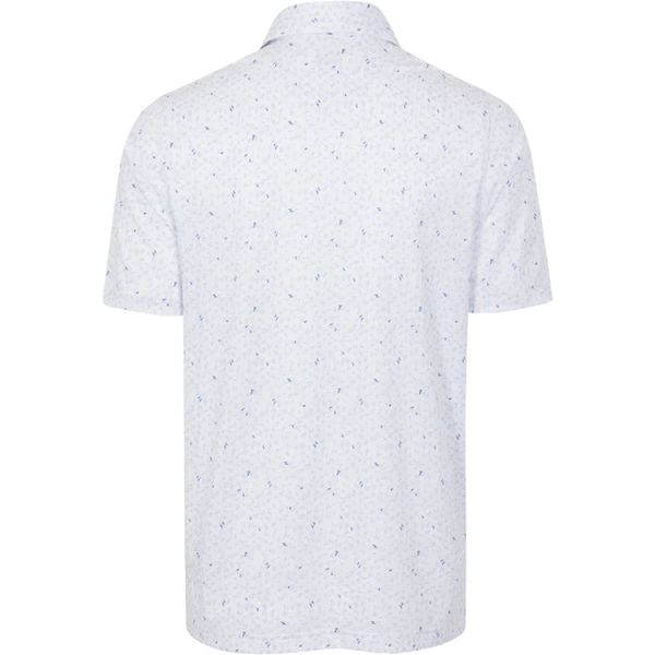 Shark Tail Ultra-Stretch Polo - White