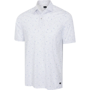 Shark Tail Ultra-Stretch Polo - White