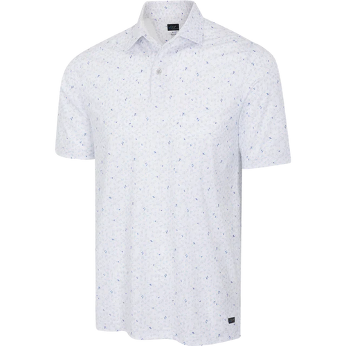 Shark Tail Ultra-Stretch Polo - White