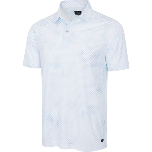 Digital Fin Ultra-Stretch Polo - Cloud