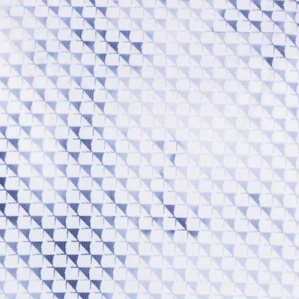 Digital Fin Ultra-Stretch Polo - White/Trpc Navy