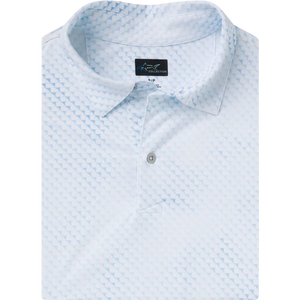 Digital Fin Ultra-Stretch Polo - Cloud