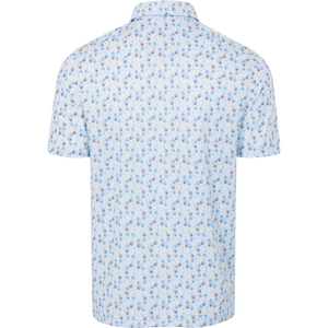 ML75 White Tee-Time Stretch Polo