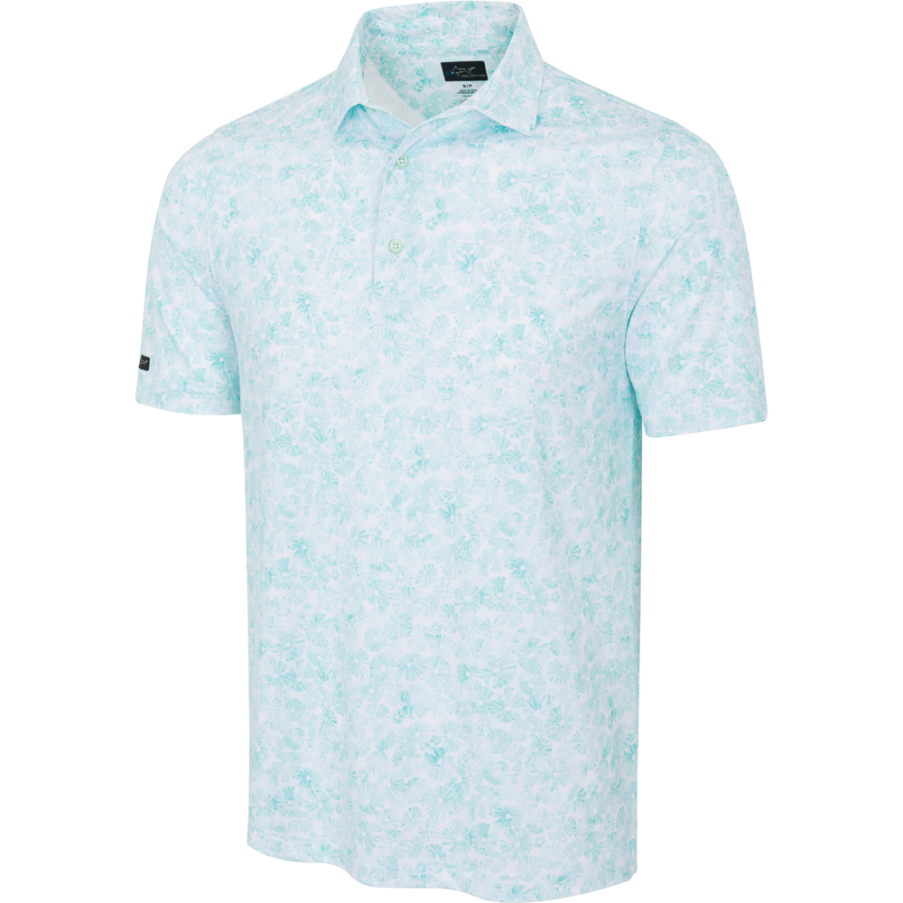 ML75 Sand Dollar Stretch Polo - Sea Tint