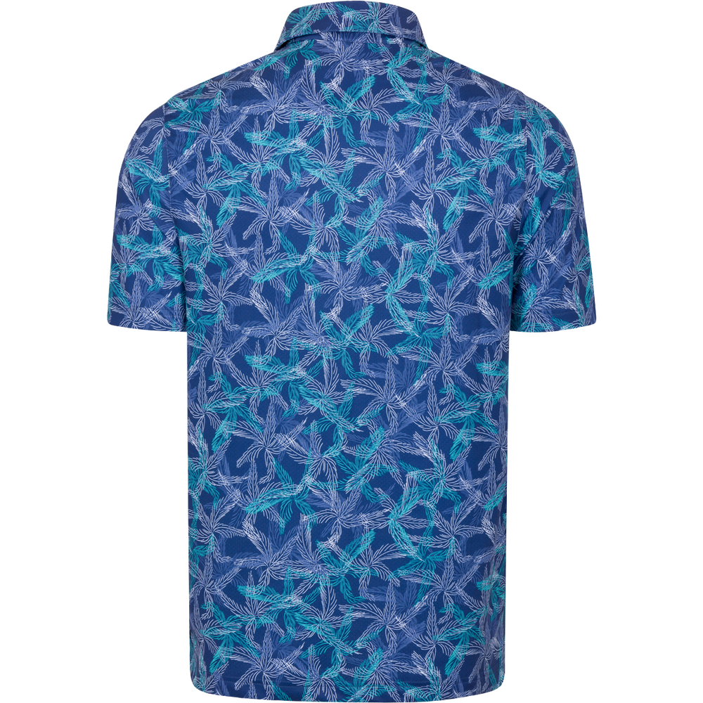 Men's Tropical Navy Golf Polo
