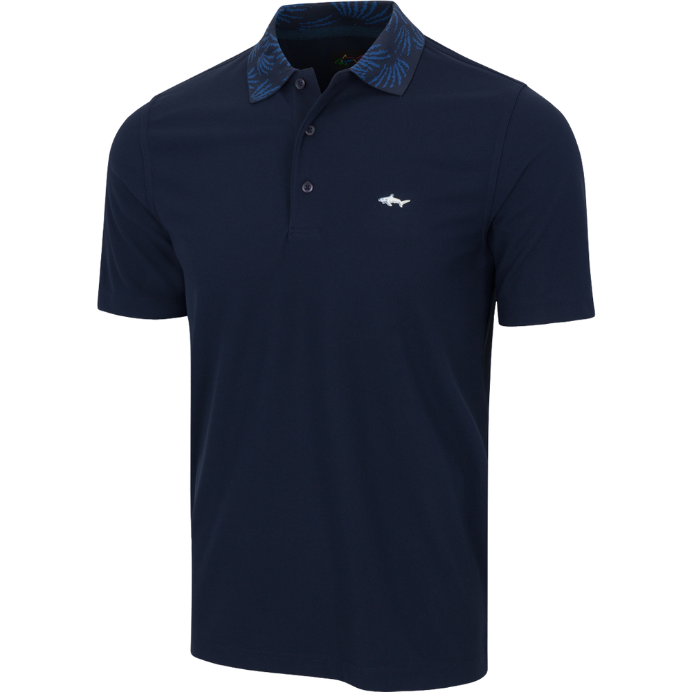 Men's Bohemian Breeze Pique Golf Polo - Navy