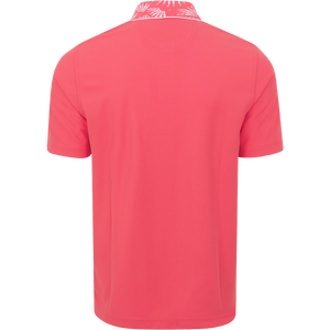 Men's Bohemian Breeze Pique Golf Polo - Spiced Coral
