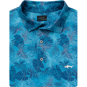 ML75 Palm Leaf Canopy Mesh Polo