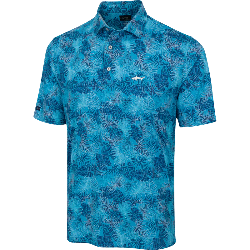 ML75 Palm Leaf Canopy Mesh Polo