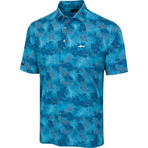 ML75 Palm Leaf Canopy Mesh Polo