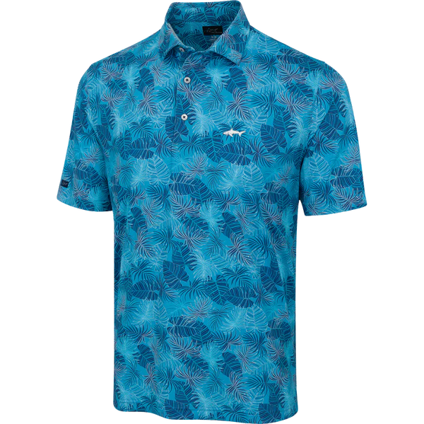 ML75 Palm Leaf Canopy Mesh Polo