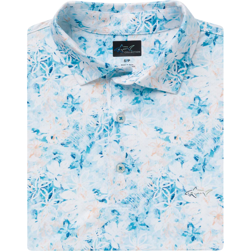 ML75 Tropical Tranquility Mesh Polo