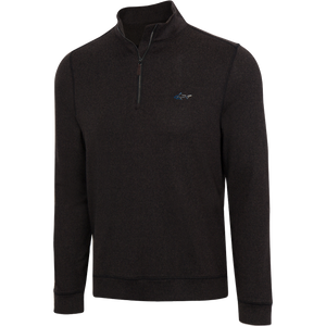Cozy Shark Quarter Zip - Black Heather