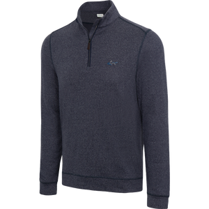 Cozy Shark Quarter Zip - Navy Heather