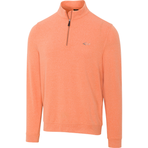 Cozy Shark Quarter Zip - Coral Golf Heather