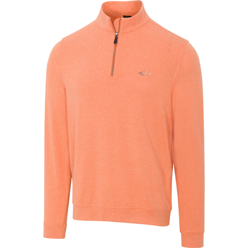 Cozy Shark Quarter Zip - Coral Golf Heather