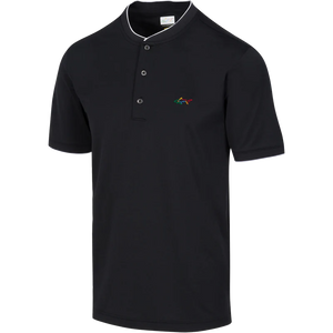 Baseball Collar Micro Pique Shark Polo