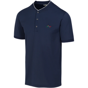Baseball Collar Micro Pique Shark Polo
