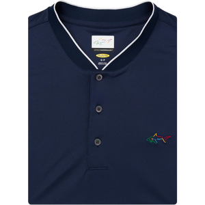 Baseball Collar Micro Pique Shark Polo