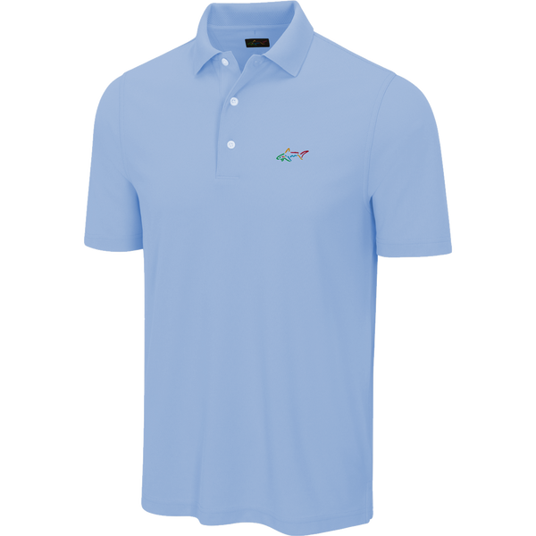 Classic Pique Shark Polo - Blue Haze