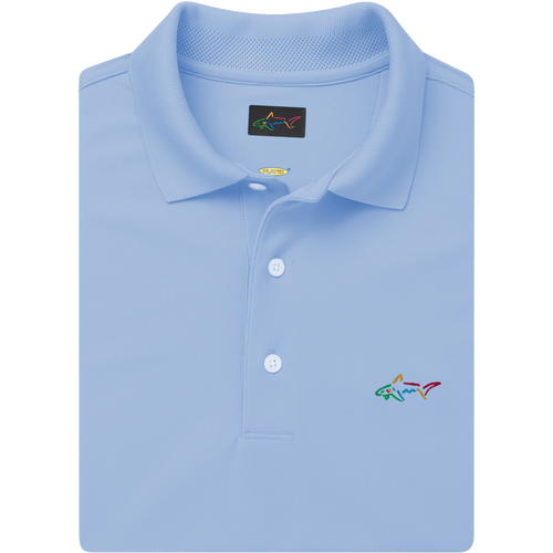 Classic Pique Shark Polo - Blue Haze