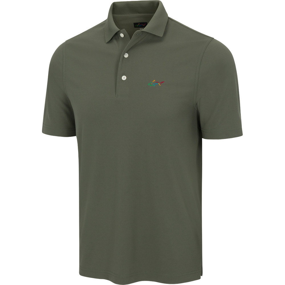 Classic Pique Shark Polo - Gravel