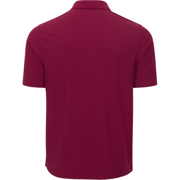 Classic Pique Shark Polo - Maroon