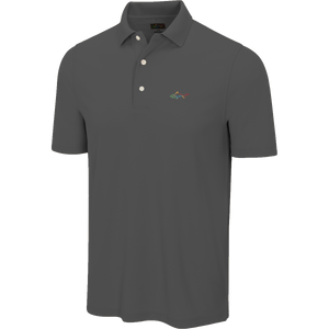 Classic Pique Shark Polo - Dark Grey
