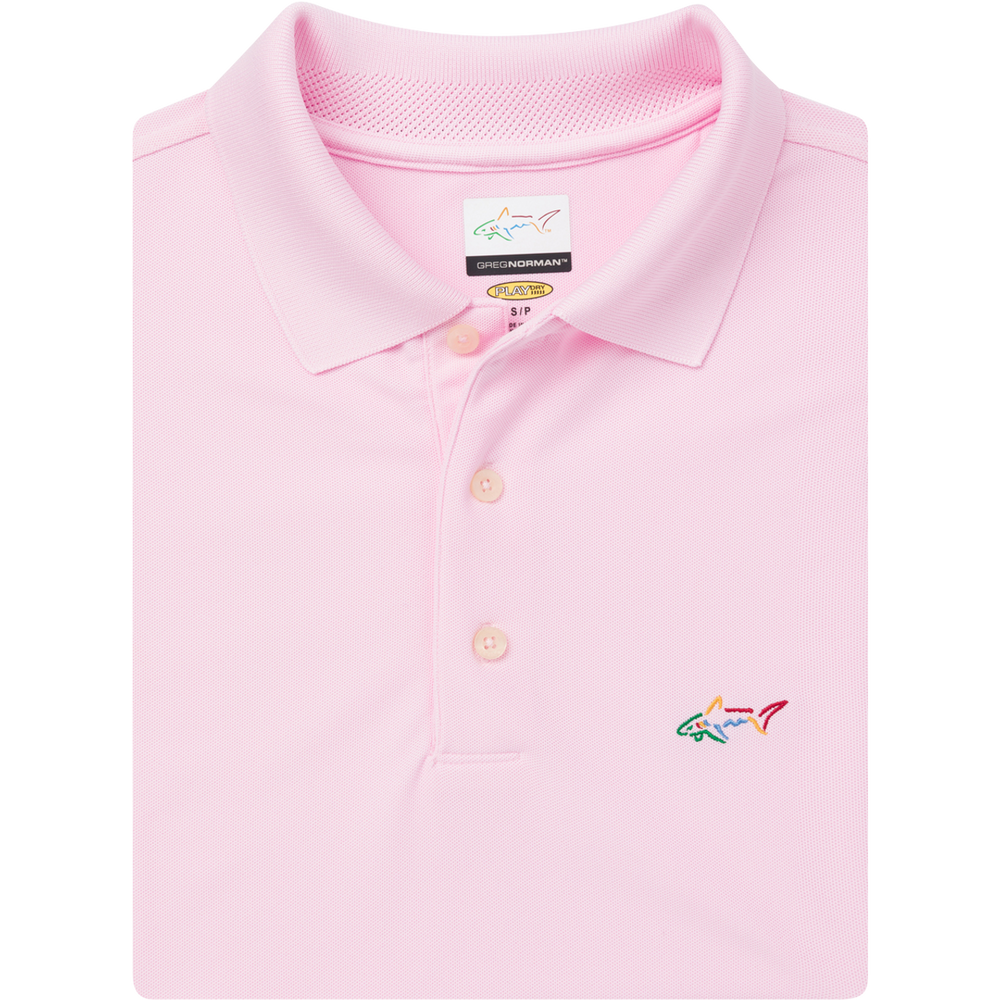 Classic Pique Shark Polo - Pink Cure