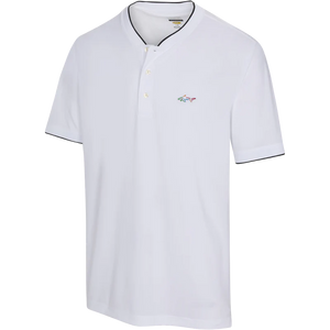 Baseball Collar Micro Pique Shark Polo