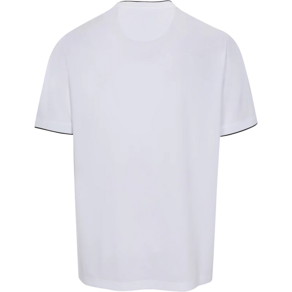 Baseball Collar Micro Pique Shark Polo