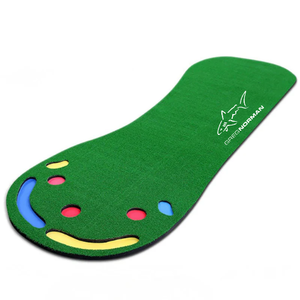 Greg Norman Indoor And Outdoor Floor Nylon Artificial Grass Putting Mat