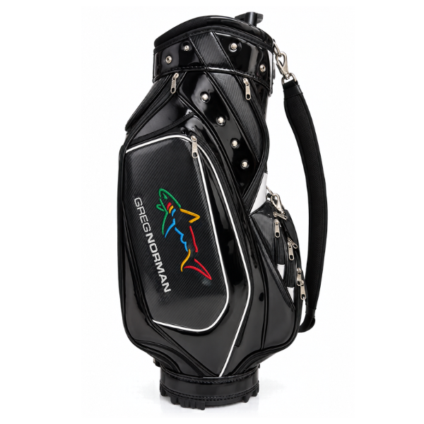 Premium 5-Divider Golf Cart Bag – Organized Performance on the Course - Black