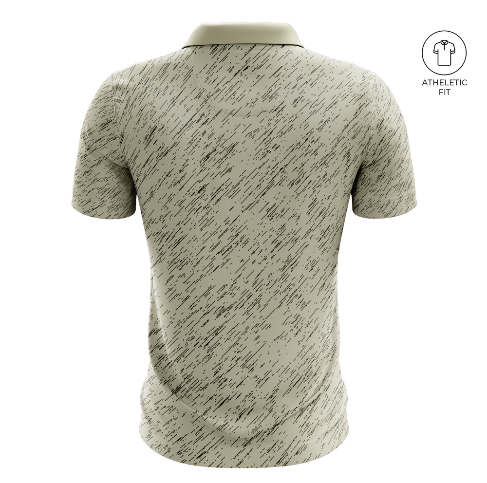 Men's Sandstrom Dash Golf Athletic Fit Golf Polo - Sandstone