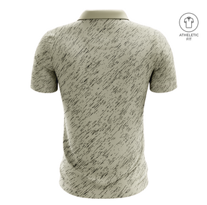 Men's Sandstrom Dash Golf Athletic Fit Golf Polo - Sandstone