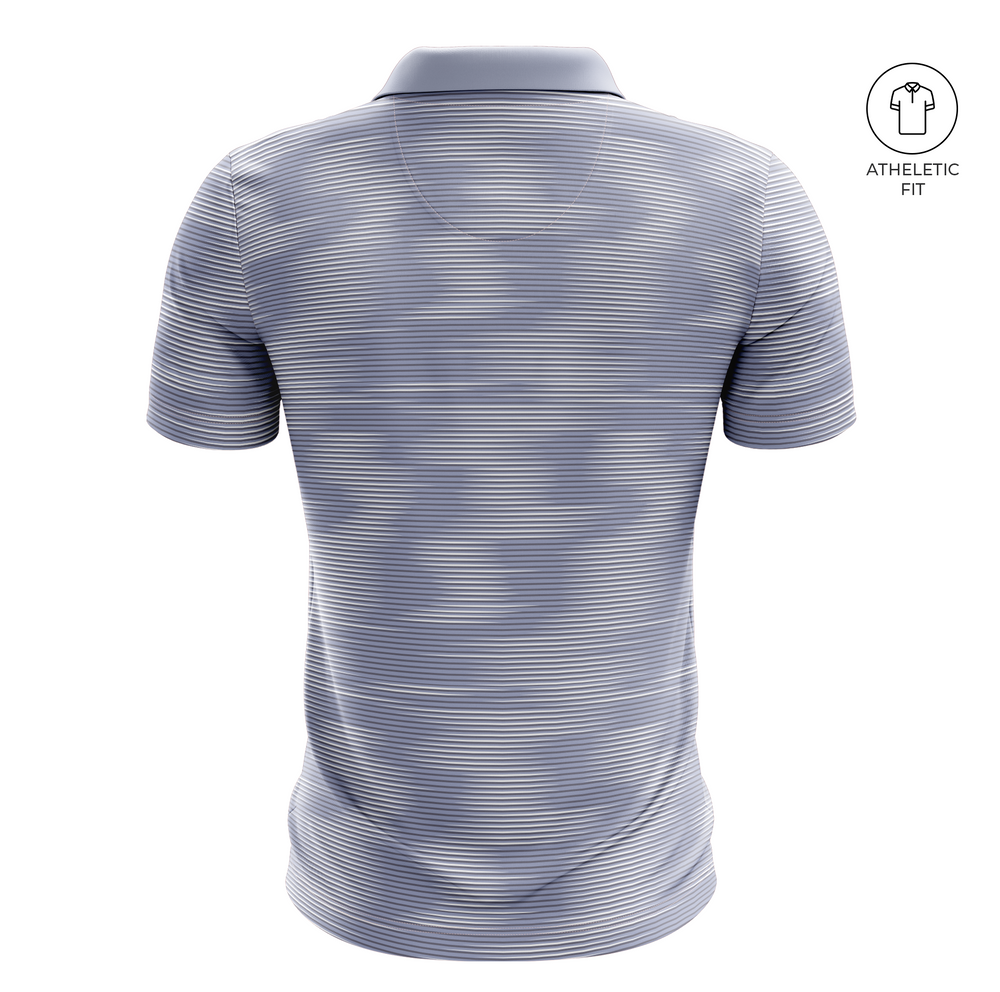 Men's Cloud Nine Golf Athletic Fit Golf Polo - Cloud