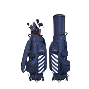 Golf Premium Fullest Cart Bag With Wheels with Hardcase on Top