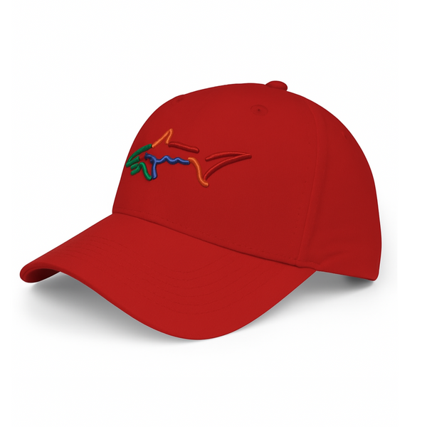 Performance Golf Cap - Red