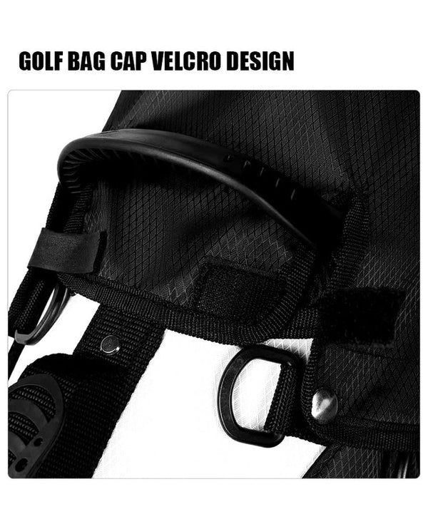 Greg Norman 14 Way Divider Golf Stand Bag - Black/Red
