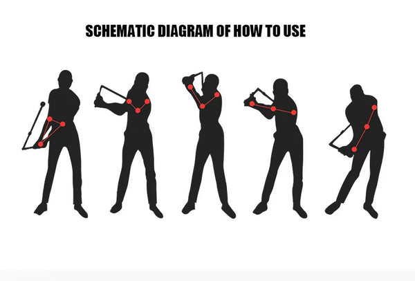 Golf Swing Trainer (Folding Correction Practitioner)