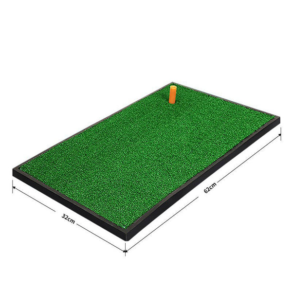 Single Surface Hitting Practice Mat With Rubber Base