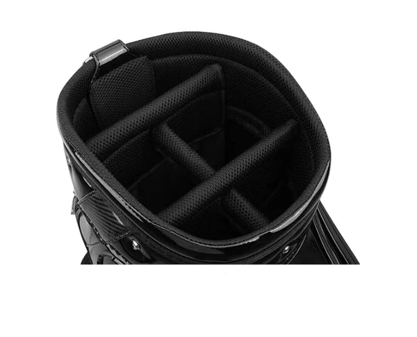 Premium 5-Divider Golf Cart Bag – Organized Performance on the Course - Black
