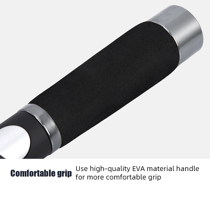 Automatic Grip Double Canopy Golf Umbrella - Black
