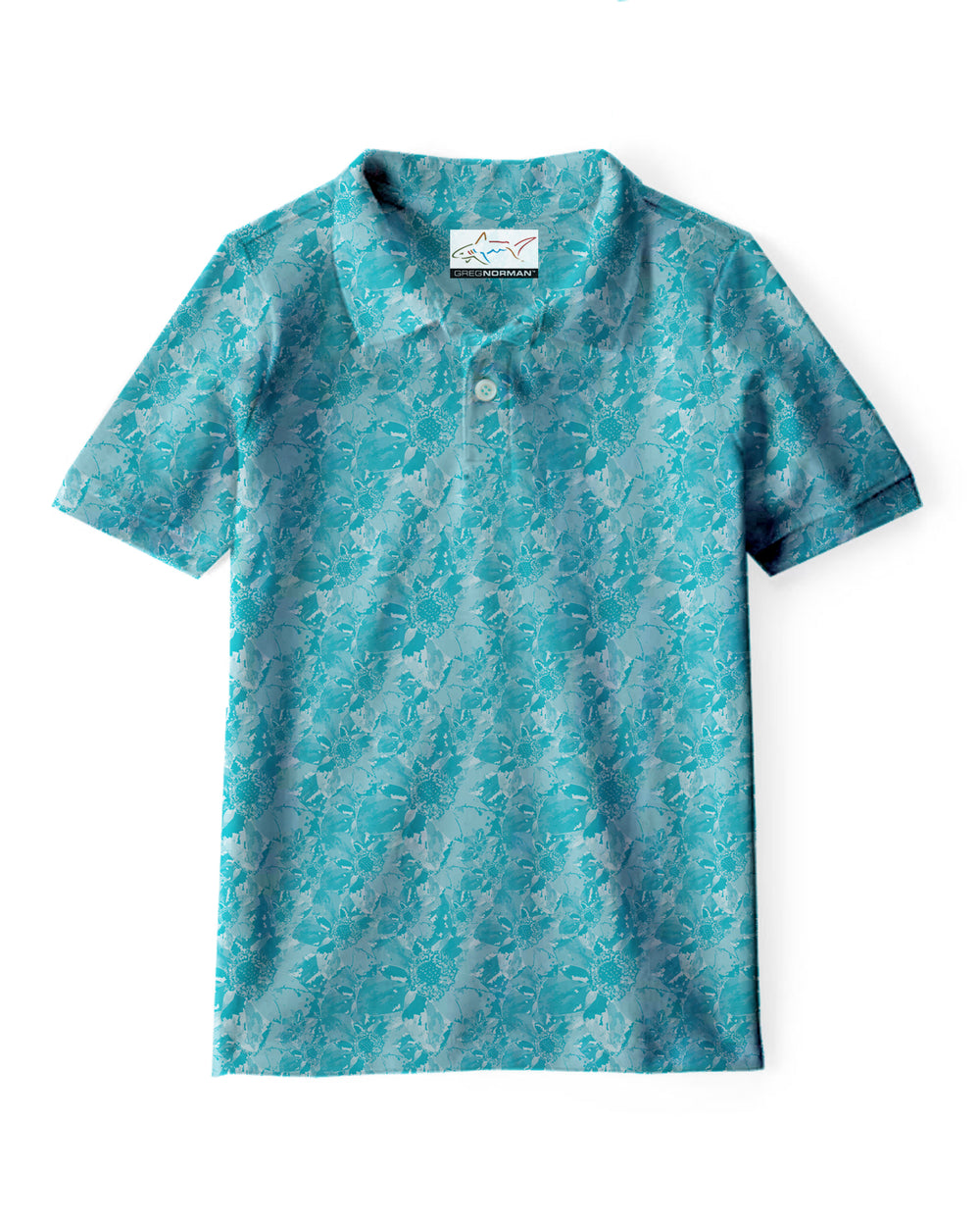 Junior's GNKP014 Stretchable Golf Polo - Sea Foam