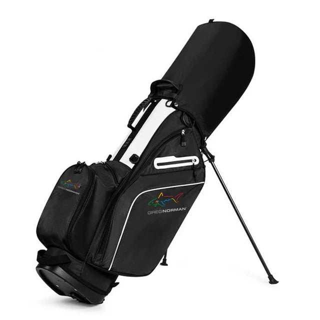 Greg Norman 14 Way Golf Stand Bag - Black