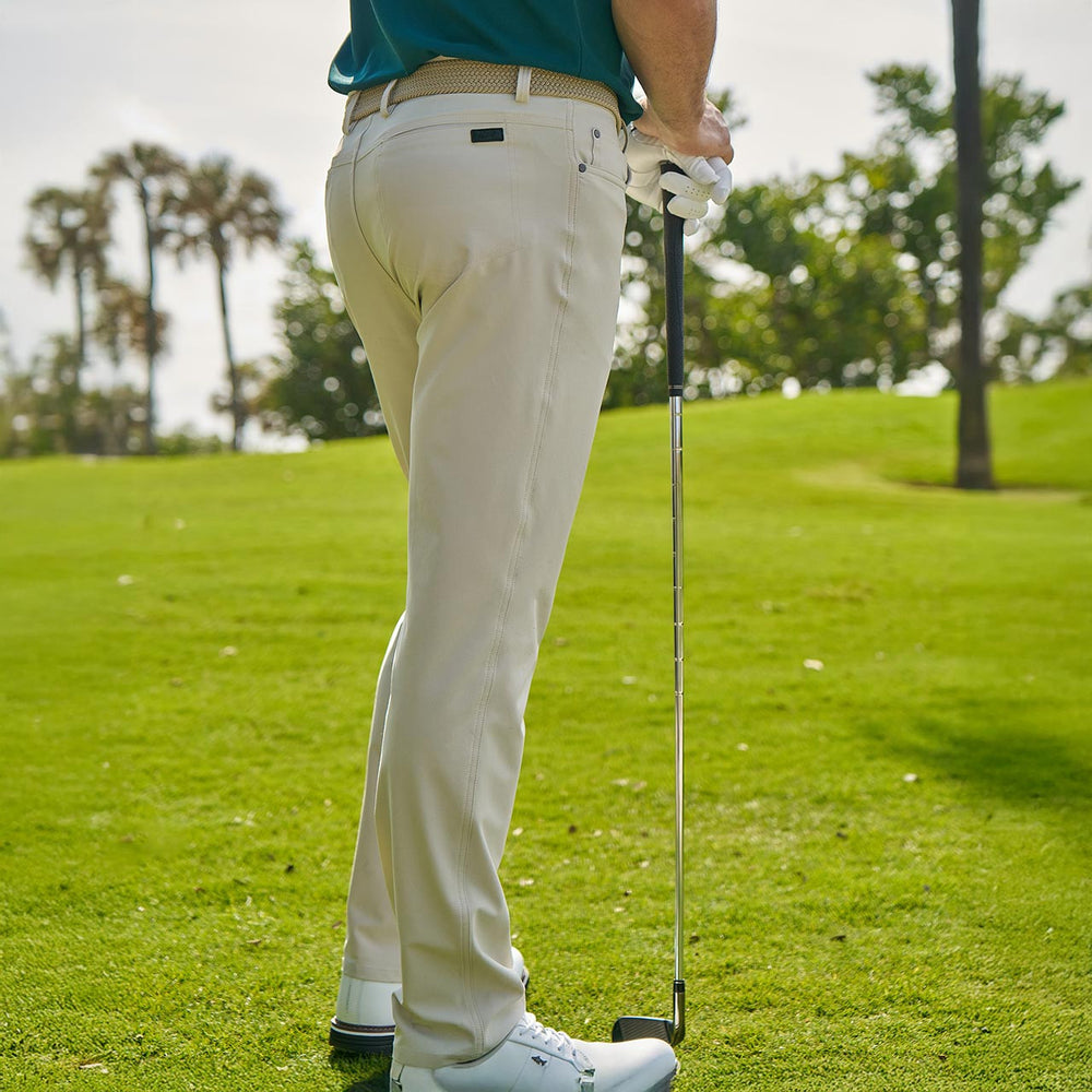 Men's 5-Pocket Tech Golf Pant - Sandstone