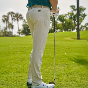 Men's 5-Pocket Tech Golf Pant - Sandstone