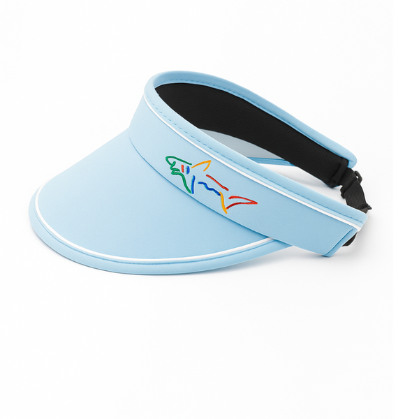 SharkFlex Pro Tour Visor - Sky Blue