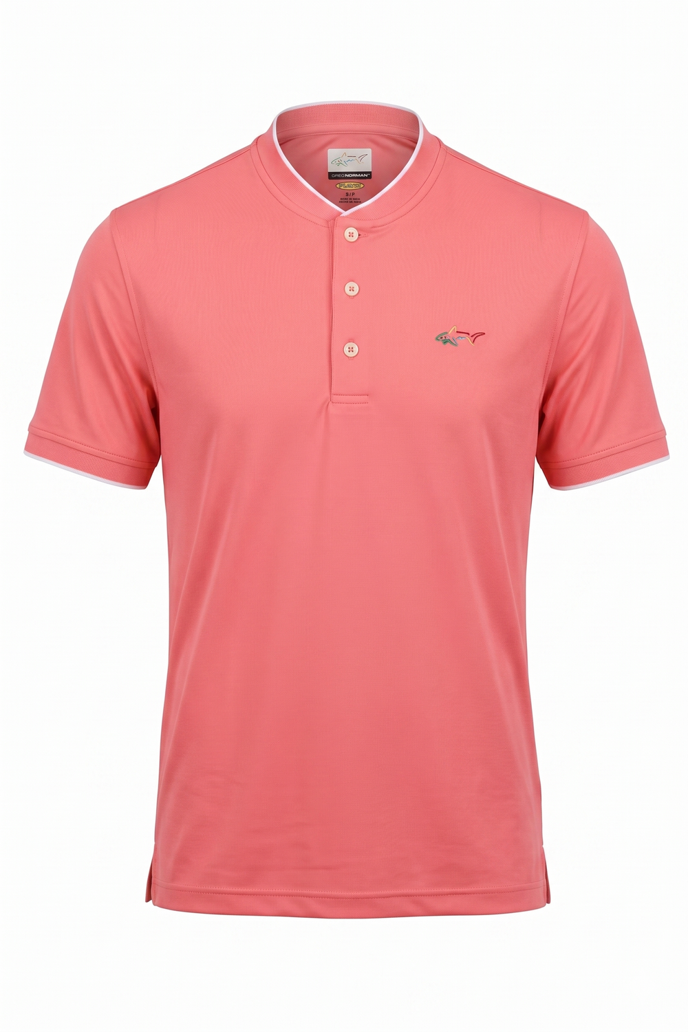 Baseball Collar Micro Pique Shark Polo
