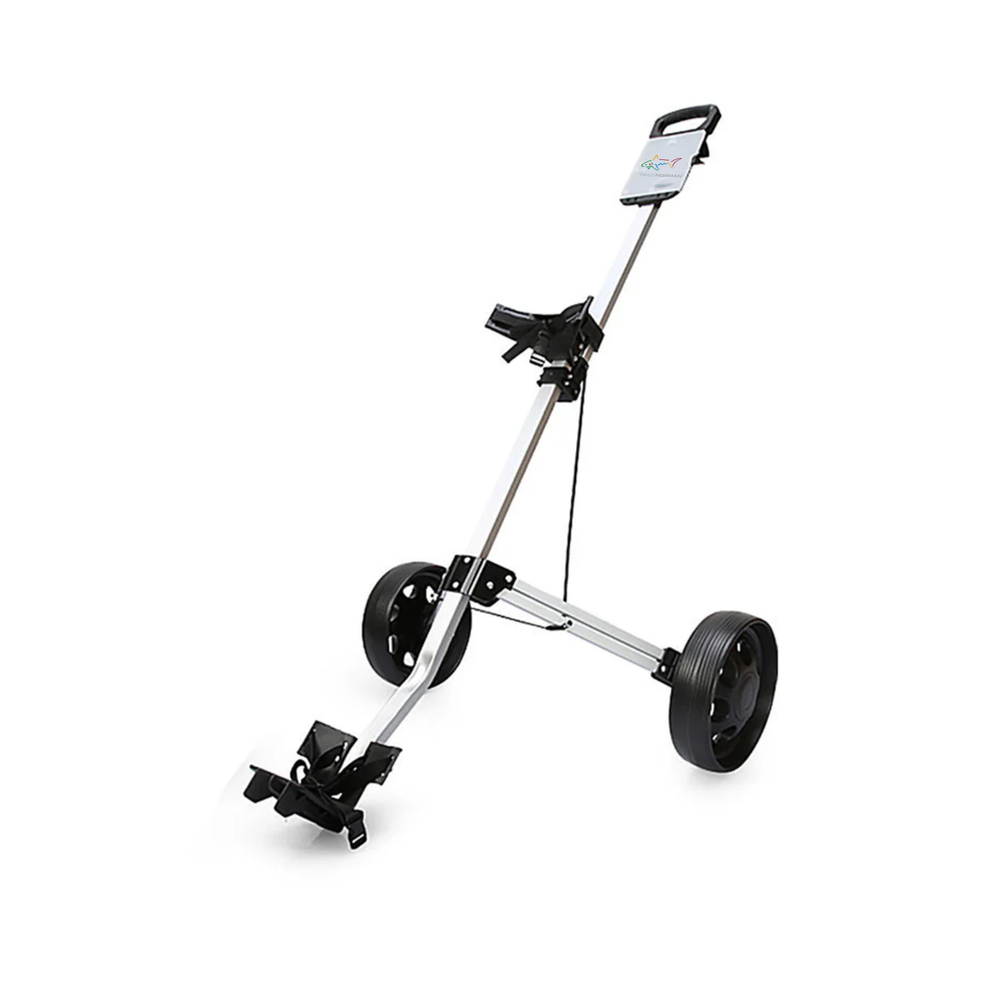 Greg Norman Two Wheels Aluminum Alloy Golf Push Carts Golf Trolley